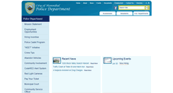 Desktop Screenshot of hannibalpd.com